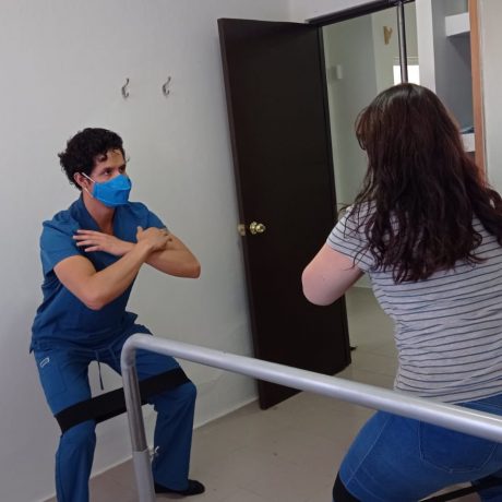 terapia fisica y fisioterapeuta